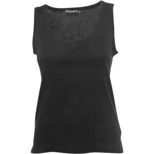 Pre-owned Cotton tops , female, Sizes: M - Dolce & Gabbana Pre-owned - Modalova