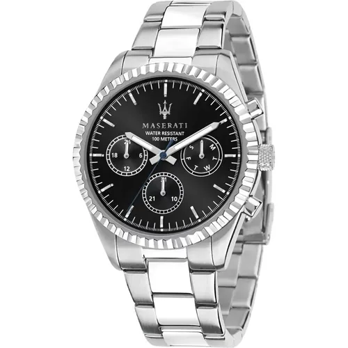 Competizione Mens Watch Stainless Steel , male, Sizes: ONE SIZE - Maserati - Modalova