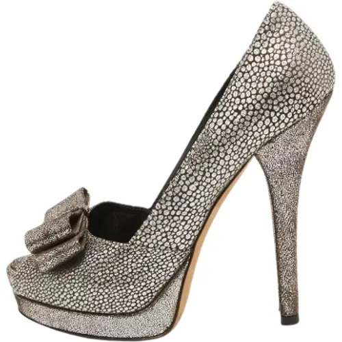 Pre-owned Fabric heels , female, Sizes: 6 UK - Fendi Vintage - Modalova