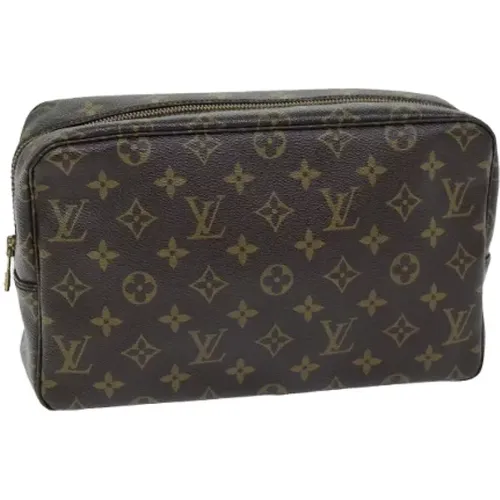 Pre-owned Canvas clutches , female, Sizes: ONE SIZE - Louis Vuitton Vintage - Modalova