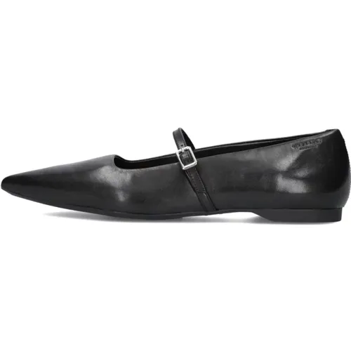 Schwarze Leder Ballerinas Hermine - Vagabond Shoemakers - Modalova