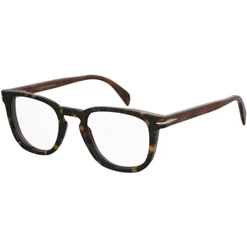 Blue Frame Glasses , unisex, Sizes: 49 MM - Eyewear by David Beckham - Modalova