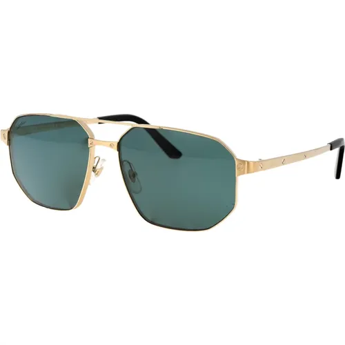Stylish Sunglasses Ct0462S , male, Sizes: 60 MM - Cartier - Modalova