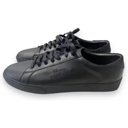 Pre-owned Leather sneakers , male, Sizes: 10 UK - Saint Laurent Vintage - Modalova