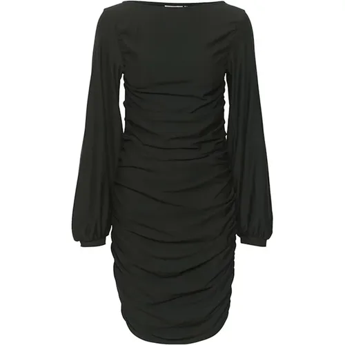 Beautiful Draped Long Sleeve Dress , female, Sizes: XS, M, S, L, 2XS - Gestuz - Modalova