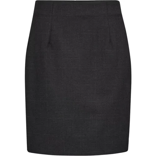 Elegant Kayacc Skirt in Anthracite , female, Sizes: XS - Co'Couture - Modalova