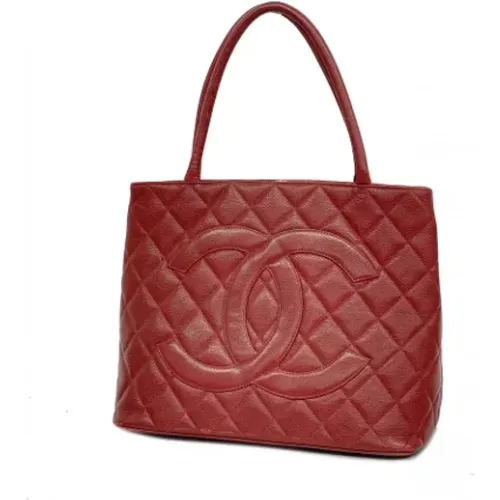 Pre-owned Leather chanel-bags , female, Sizes: ONE SIZE - Chanel Vintage - Modalova