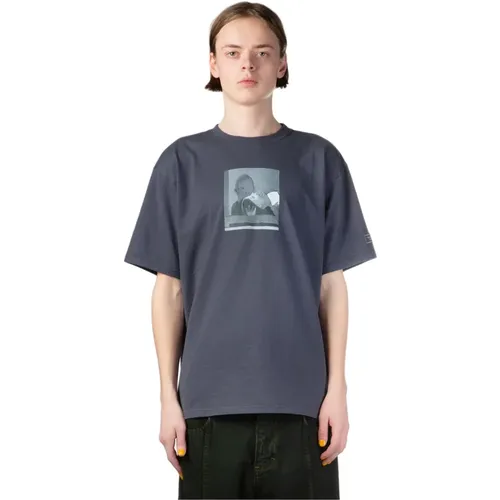 Grafikdruck Baumwoll T-Shirt , Herren, Größe: 2XL - Undercover - Modalova