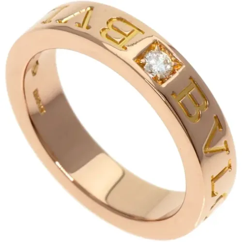 Pre-owned Rose Gold rings , female, Sizes: ONE SIZE - Bvlgari Vintage - Modalova