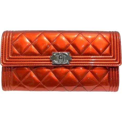 Pre-owned Leather wallets , female, Sizes: ONE SIZE - Chanel Vintage - Modalova