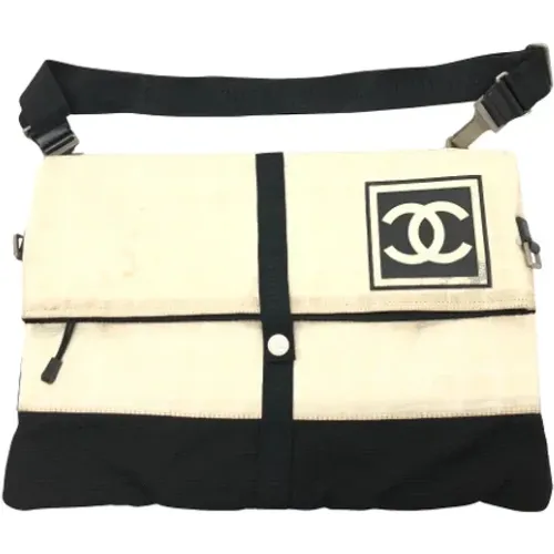 Pre-owned Canvas chanel-bags , female, Sizes: ONE SIZE - Chanel Vintage - Modalova