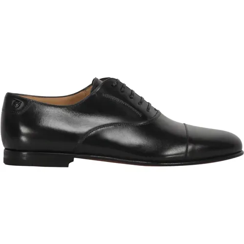 Leder Schnürschuhe Oxford Stil , Herren, Größe: 42 EU - Salvatore Ferragamo - Modalova