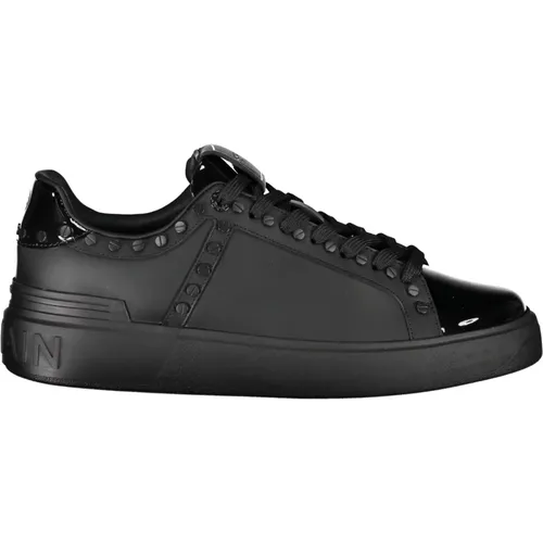 Studded Leder Sneakers , Herren, Größe: 40 EU - Balmain - Modalova