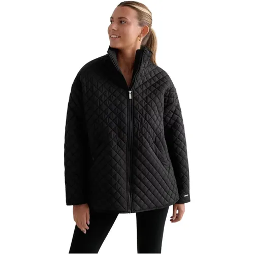 Oversized Quilted Jacket - Aim'n - Modalova