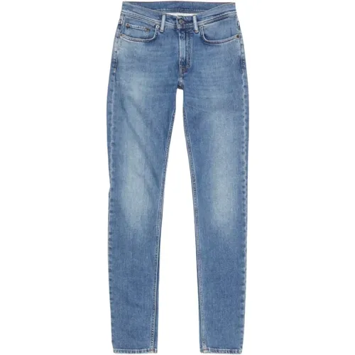 Slim-fit Mid Denim Jeans , Herren, Größe: W36 L34 - Acne Studios - Modalova