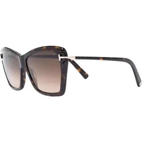 Havana Sunglasses , female, Sizes: 64 MM - Tom Ford - Modalova