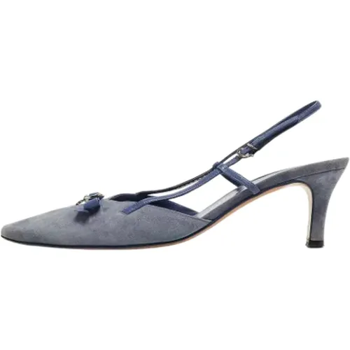 Pre-owned Wildleder heels , Damen, Größe: 39 EU - Salvatore Ferragamo Pre-owned - Modalova