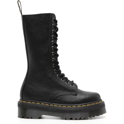 Lace-Up Leather Boots , female, Sizes: 6 UK, 3 UK, 5 UK, 4 UK - Dr. Martens - Modalova