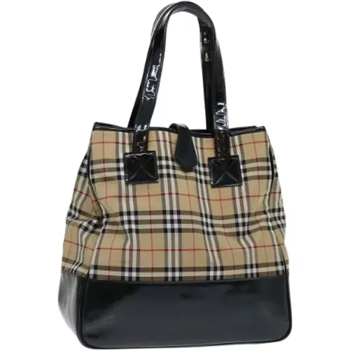 Pre-owned Canvas totes , female, Sizes: ONE SIZE - Burberry Vintage - Modalova