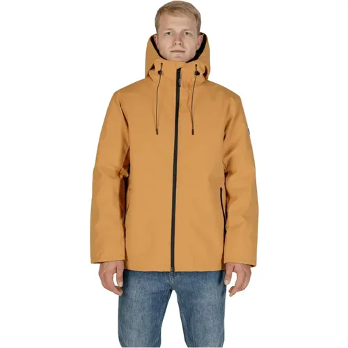 Aktive Mid Parka mit Reißverschluss , Herren, Größe: L - Aquascutum - Modalova