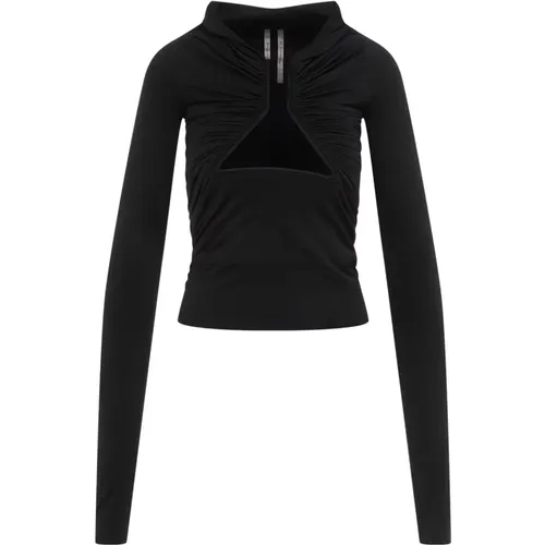 Schwarze Topwear für Frauen Aw24 , Damen, Größe: XS - Rick Owens - Modalova