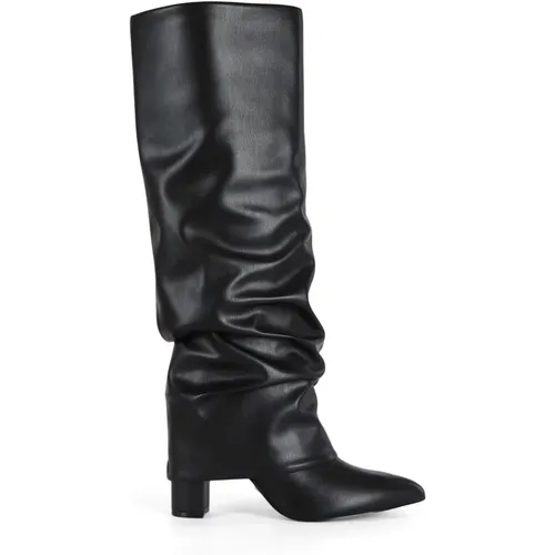 Eco-Leder High Heel Stiefel , Damen, Größe: 40 EU - Guess - Modalova