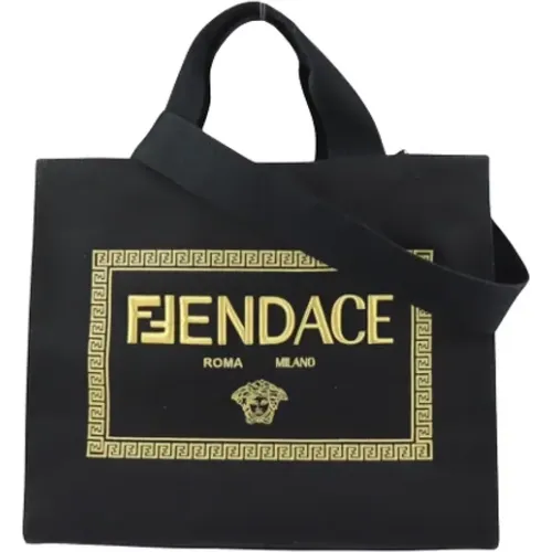 Pre-owned Canvas totes , female, Sizes: ONE SIZE - Fendi Vintage - Modalova