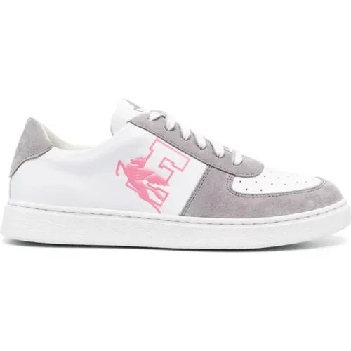 Graue Leder Freizeit Sneakers Frauen , Damen, Größe: 40 EU - ETRO - Modalova