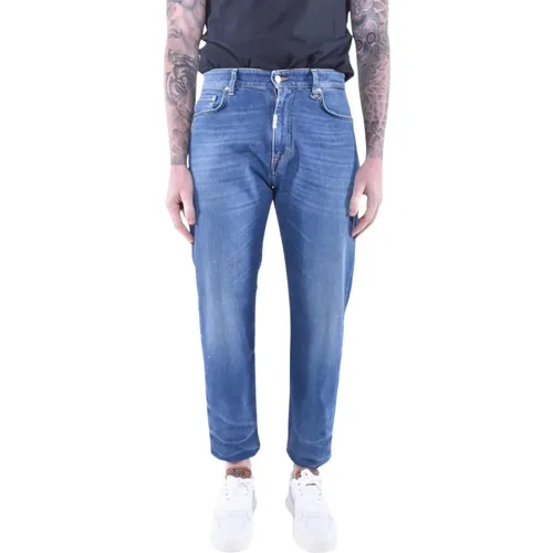 Retro Baggy Denim Jeans , Herren, Größe: W36 - REPRESENT - Modalova