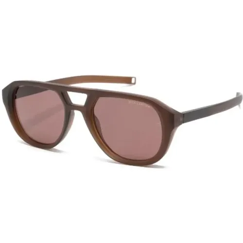 Braun/Havanna Sonnenbrille mit Zubehör , unisex, Größe: 52 MM - Dita - Modalova