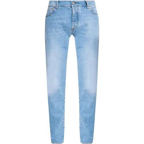 Schmal geschnittene Jeans , Herren, Größe: W29 - Balmain - Modalova