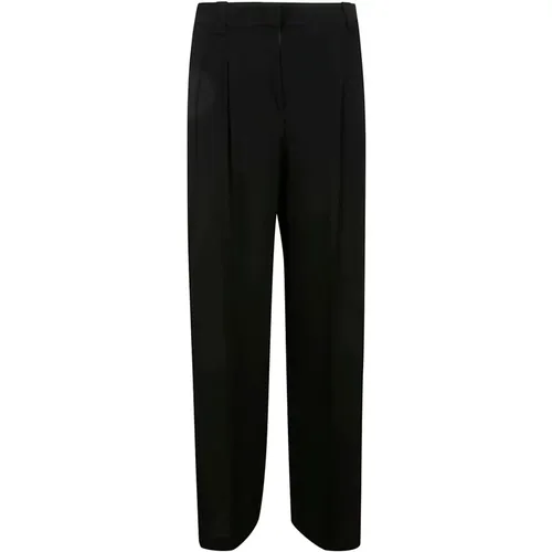 Wide Leg Silk Pants , female, Sizes: M, 2XS, XS - Incotex - Modalova