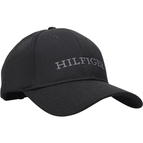 Monotype Jersey Cap , Herren, Größe: ONE Size - Tommy Hilfiger - Modalova