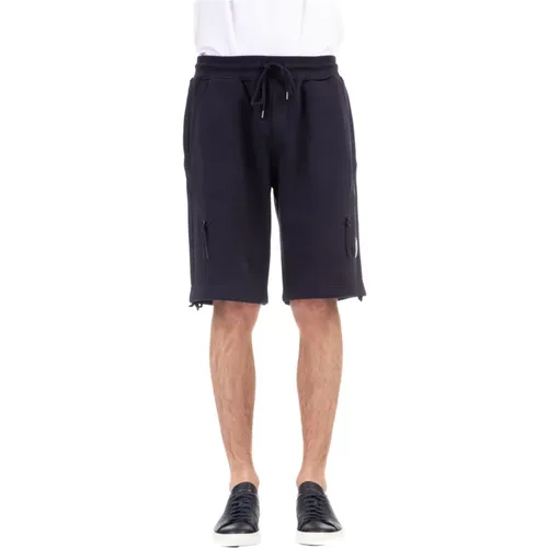 Cargo Shorts with Drawstring Waist , male, Sizes: L, M - C.P. Company - Modalova