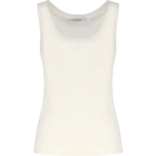 Cashmere Tank Top Italy Made , female, Sizes: S, L - Max Mara - Modalova