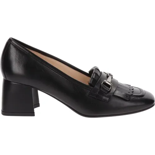 Leder High Heel Schuhe Damen , Damen, Größe: 37 EU - Nerogiardini - Modalova