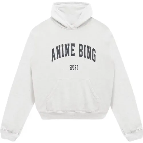 Harvey Hoodie Sweatshirt , female, Sizes: L, M - Anine Bing - Modalova