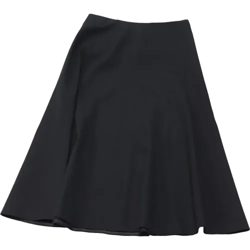 Wool Panel Skirt , female, Sizes: S - Theory - Modalova