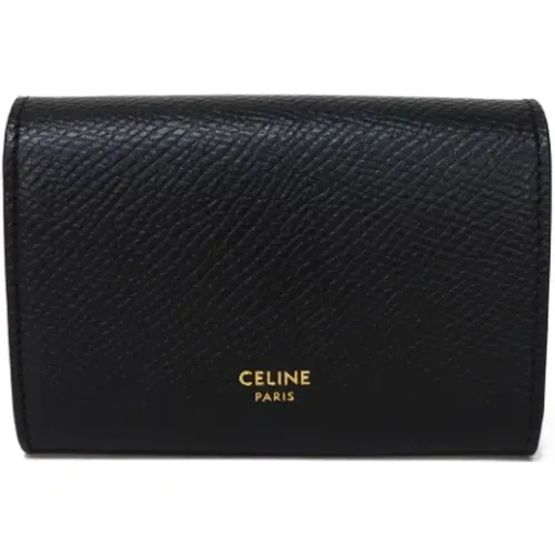 Pre-owned Leather wallets , female, Sizes: ONE SIZE - Celine Vintage - Modalova