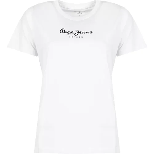 Einfaches T-Shirt mit Rundhalsausschnitt - Pepe Jeans - Modalova