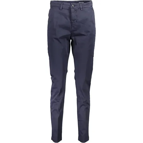 Blaue Baumwoll Slim-Fit Jeans Hose , Damen, Größe: M - North Sails - Modalova