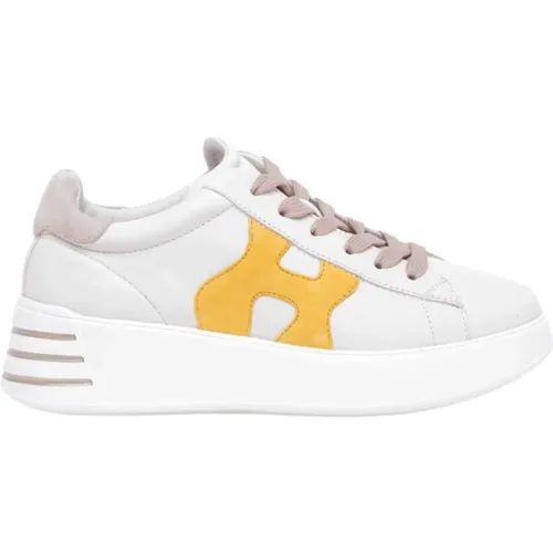 Rebel Leder Sneakers mit Memory Foam - Hogan - Modalova