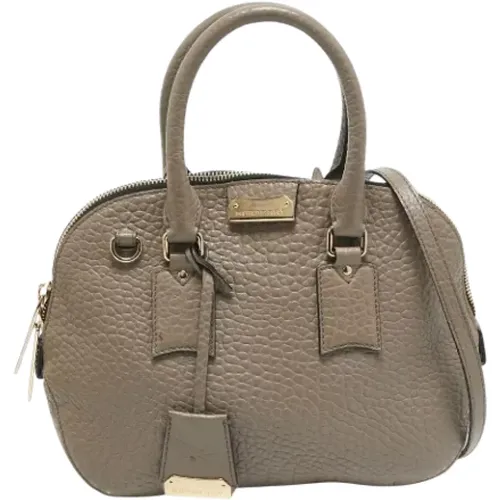 Pre-owned Leather handbags , female, Sizes: ONE SIZE - Burberry Vintage - Modalova