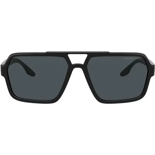 Linea Rossa Sunglasses , male, Sizes: 59 MM - Prada - Modalova