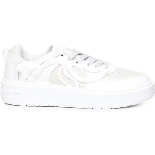 Low-Top Sneakers with Logo Print , female, Sizes: 4 UK, 5 UK, 7 UK, 6 UK, 3 UK - Stella Mccartney - Modalova