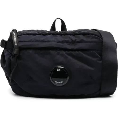 Midnight Belt Bag with Lens Detail , male, Sizes: ONE SIZE - C.P. Company - Modalova