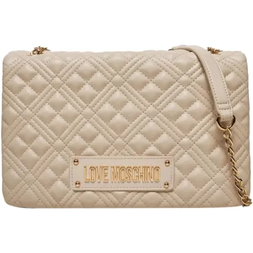 Ivory Schultertasche für Frauen - Moschino - Modalova