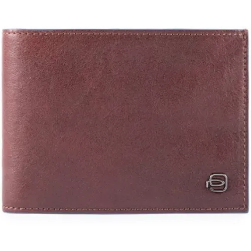 Leather Wallet with Multiple Compartments , male, Sizes: ONE SIZE - Piquadro - Modalova