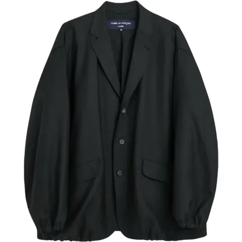 Herringbone Wool Jacket , male, Sizes: M, L - Comme des Garçons - Modalova
