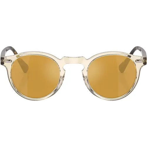 Gregory Peck Sunglasses , unisex, Sizes: 47 MM - Oliver Peoples - Modalova